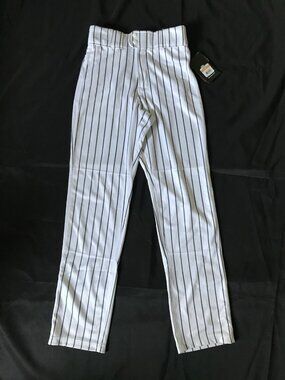 Rawlings Men's Pro 150 Series Pinstripe Baseball Pant Jogger Fit Size Small